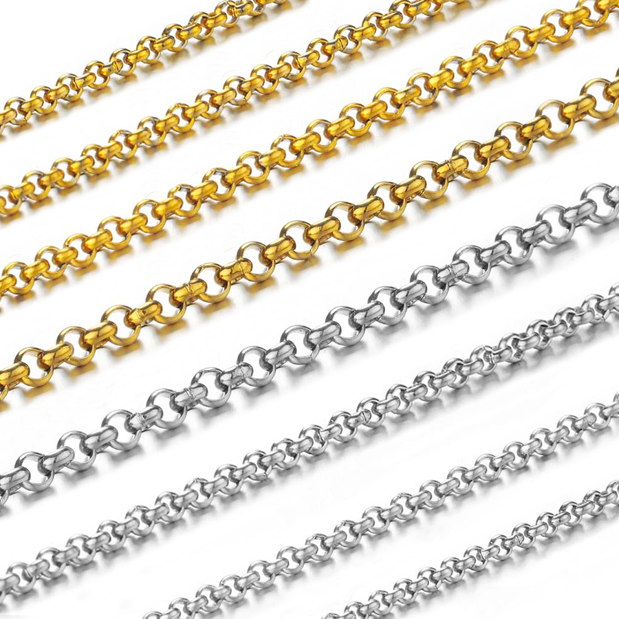 Body Jewelry For You - 1 Meter 2-4mm Stainless Steel O-shaped