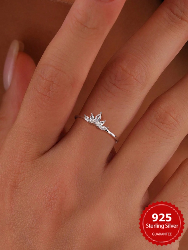 Body Jewelry High Quality - 925 Sterling Silver Personalized Simplicity Crown