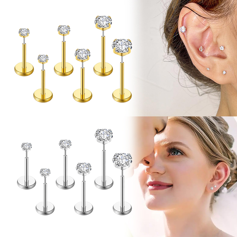 Body Jewelry Septum - 20G/18G/16G Surgical Stainless Steel Threadless Nose