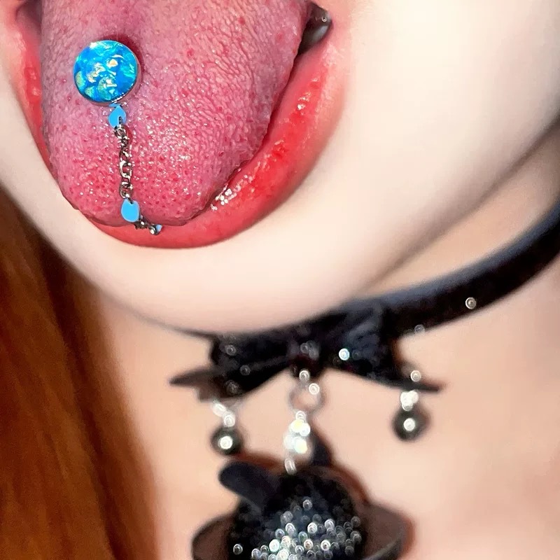 1Pc High-Quality Trendy Blue G - Body Jewelry High Quality 评论和价格