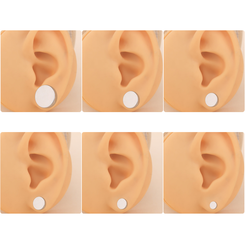 1Pair Stainless Steel Ear Tunn - Body Jewelry Gauges 评论和价格