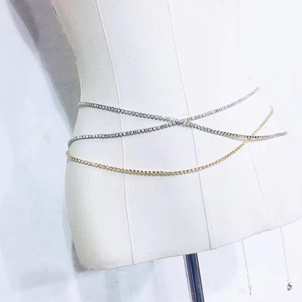 Sexy Fashion Shiny Water Drill - Body Jewelry For You 评论和价格