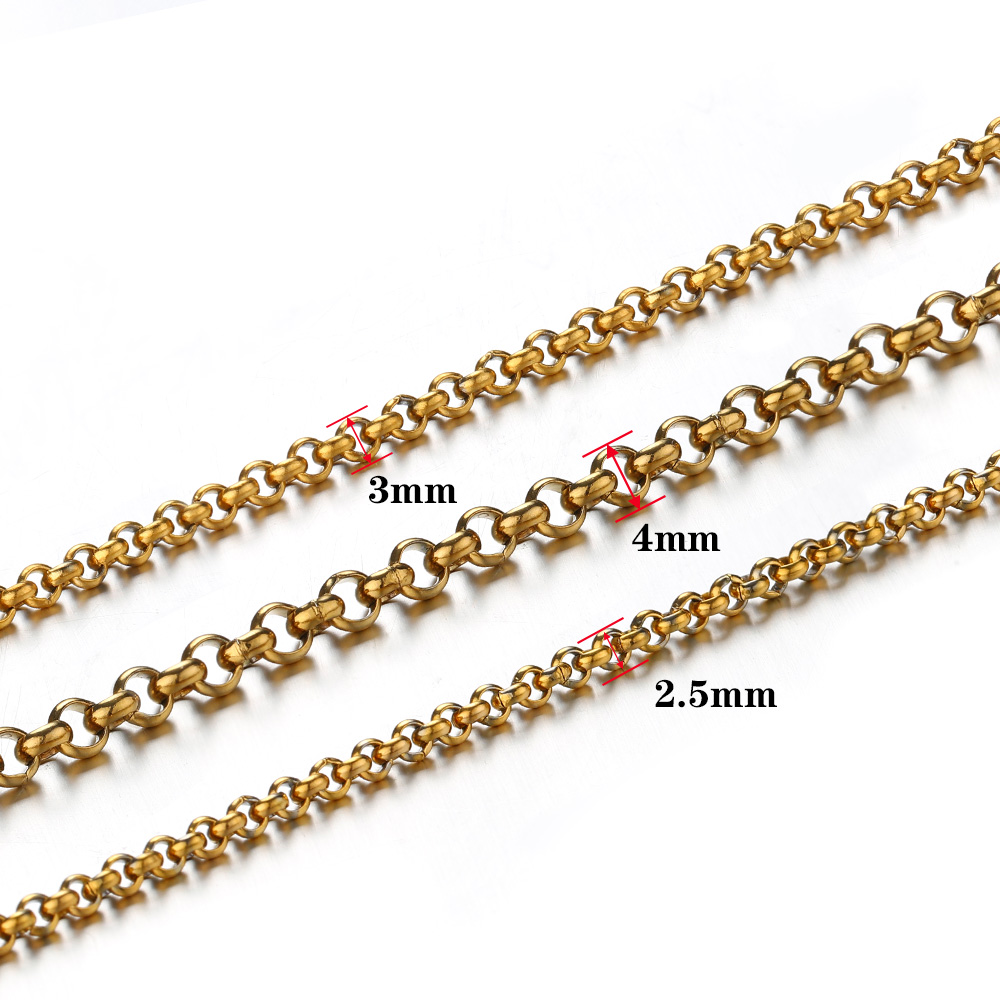 1 Meter 2-4mm Stainless Steel  - Body Jewelry For You 评论和价格