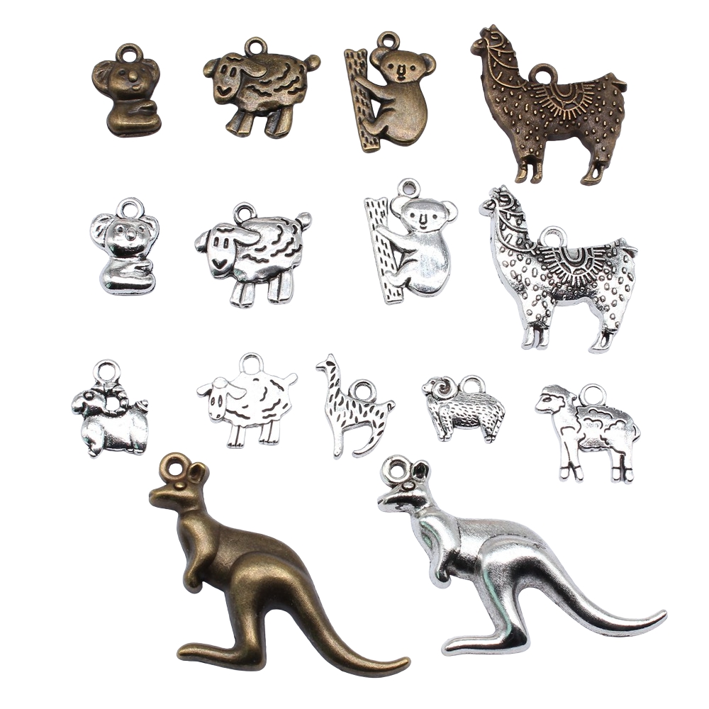 20pcs Australia Series Charms  - Body Jewelry Australia 评论和价格