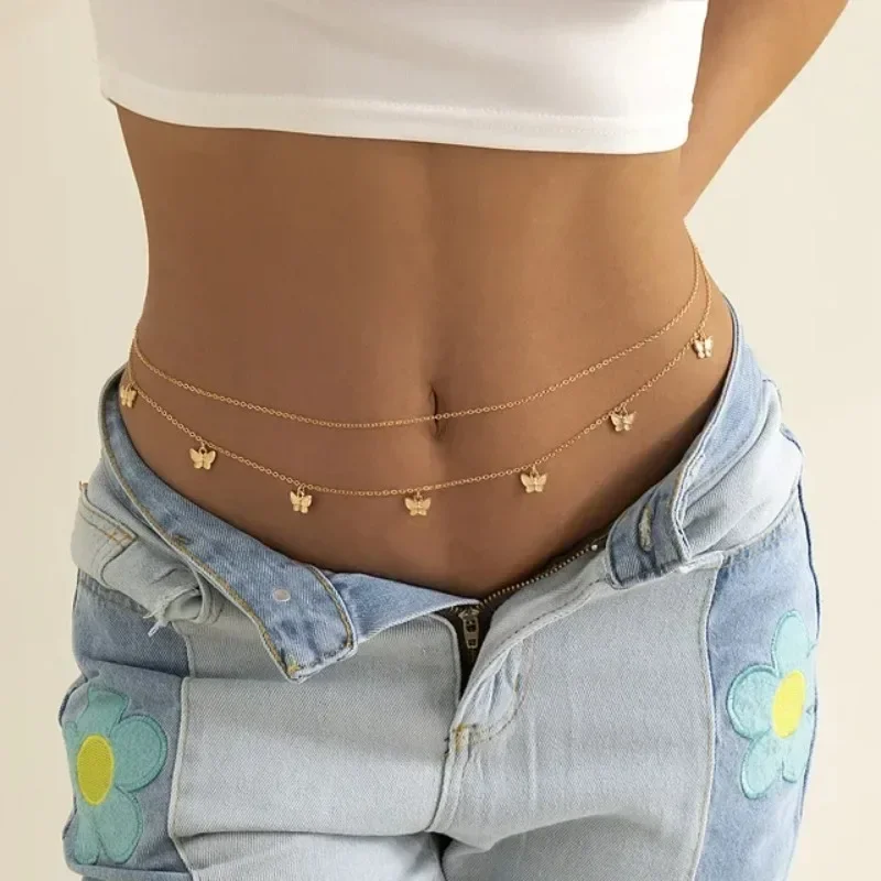 New Charm Sexy Double Layer Bu - Body Jewelry For You 评论和价格