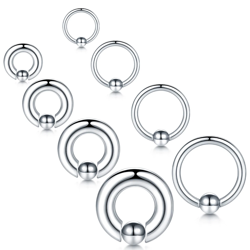 1pcs Stainless Steel Large Gau - Body Jewelry Gauges 评论和价格