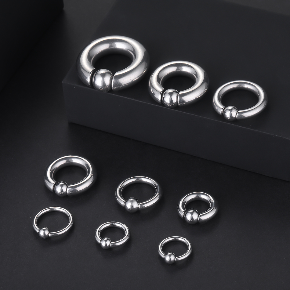 1pcs Stainless Steel Large Gau - Body Jewelry Gauges 评论和价格