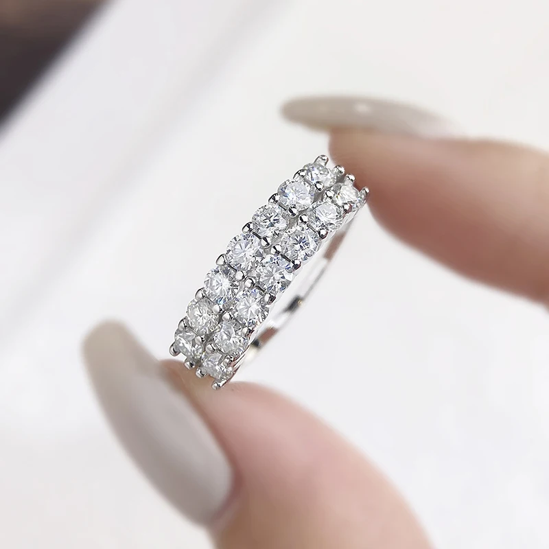 DWJ 1.4ct Real Moissanite Diam - Body Jewelry High Quality 评论和价格