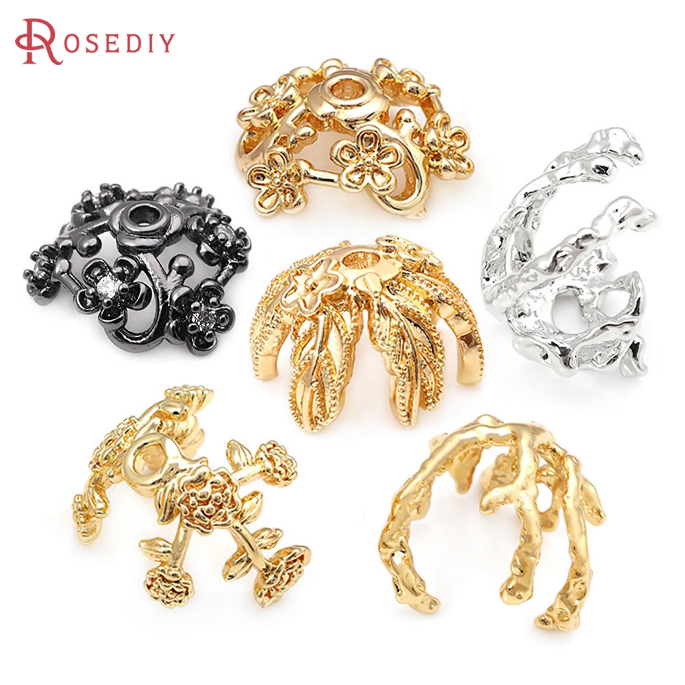 18K Gold Color Brass Flower Sh - Body Jewelry High Quality 评论和价格