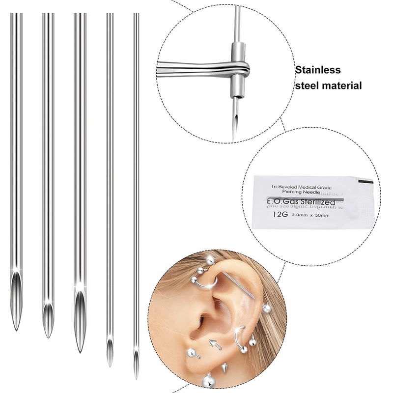 41pcs Body Piercing Tool Kit I - Body Jewelry Septum 评论和价格