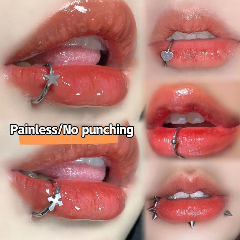 1Pc Stainless Steel Fake Nose  - Body Jewelry Septum 评论和价格