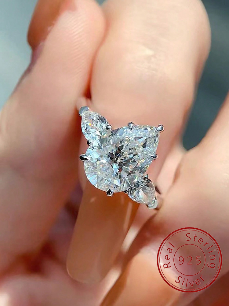 925 Sterling Silver Shiny Wate - Body Jewelry High Quality 评论和价格