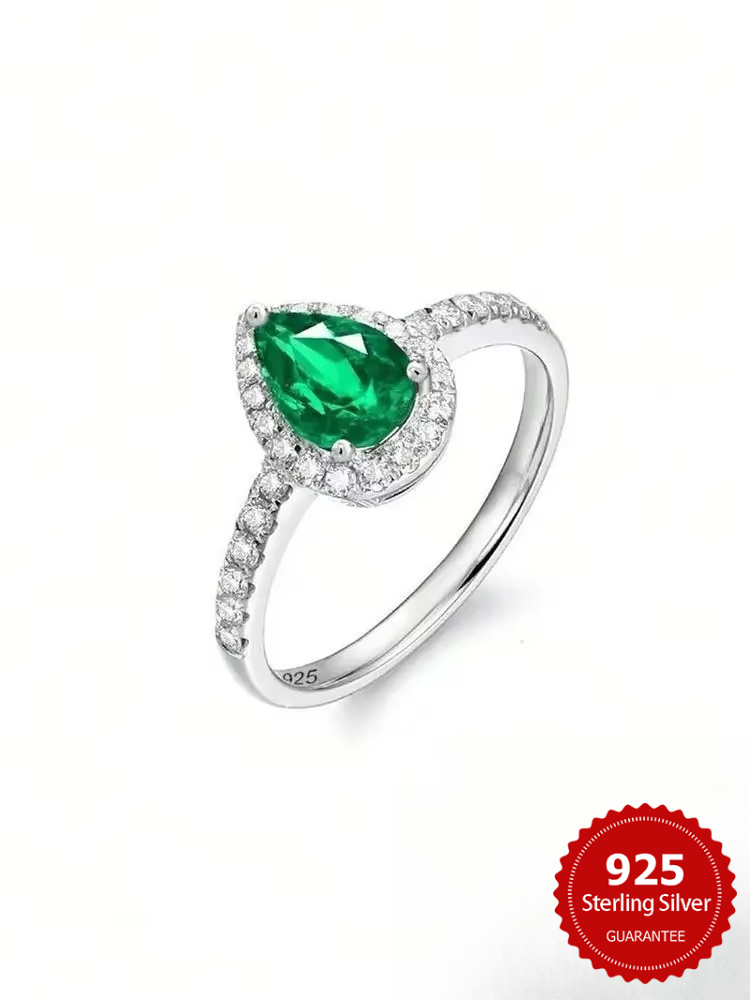 925 Sterling Silver Simple Gre - Body Jewelry High Quality 评论和价格