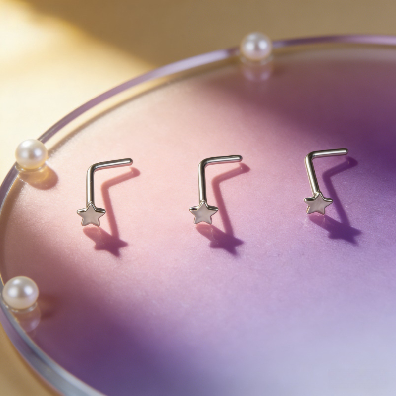 1Pc Trendy Sweet Cool Style St - Body Jewelry High Quality 评论和价格
