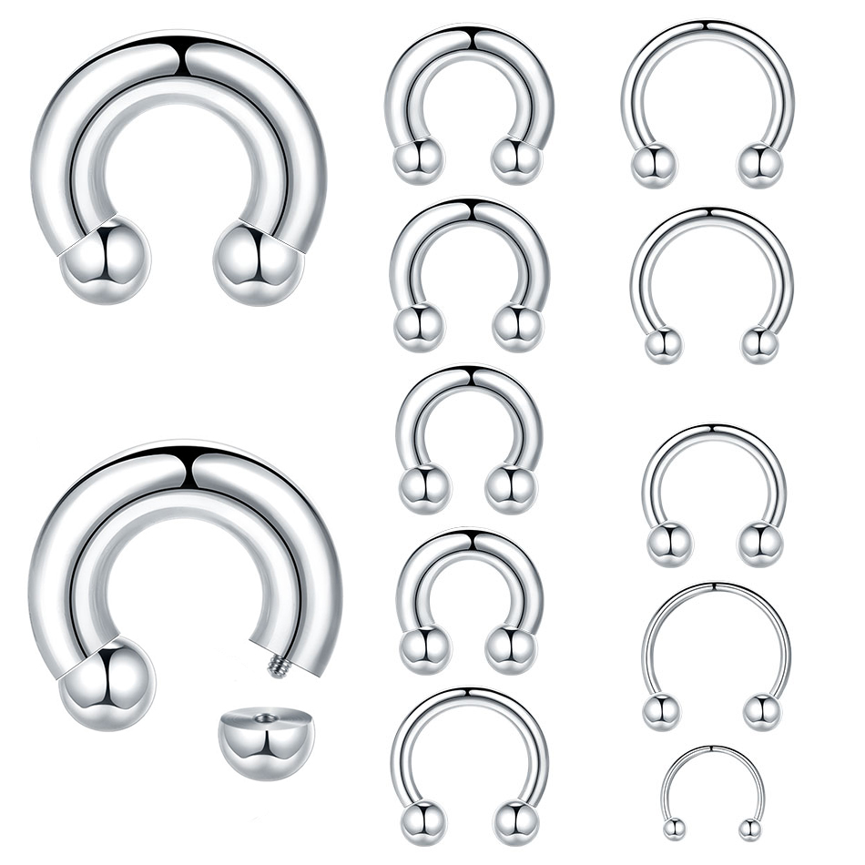 1PC 18G-00G Large Gauge Stainl - Body Jewelry Gauges 评论和价格