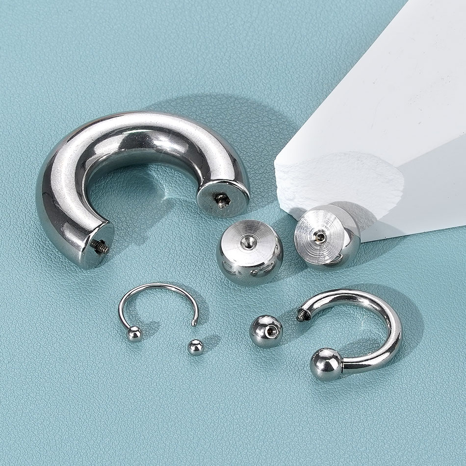 1PC 18G-00G Large Gauge Stainl - Body Jewelry Gauges 评论和价格