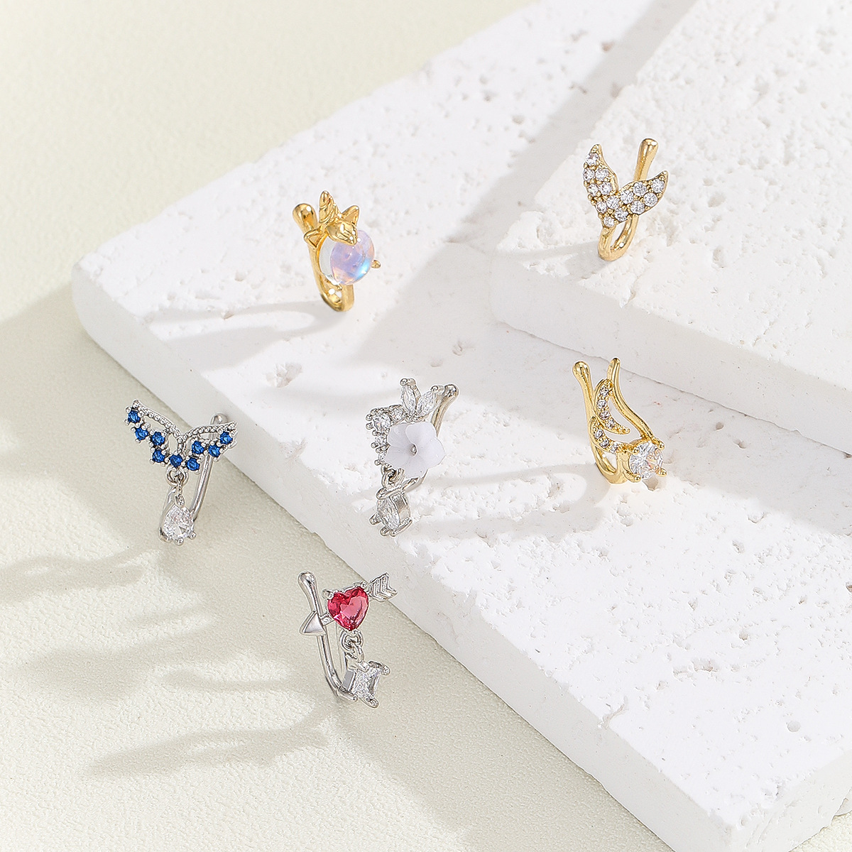 Fake Nose Piercing Jewelry Hig - Body Jewelry High Quality 评论和价格