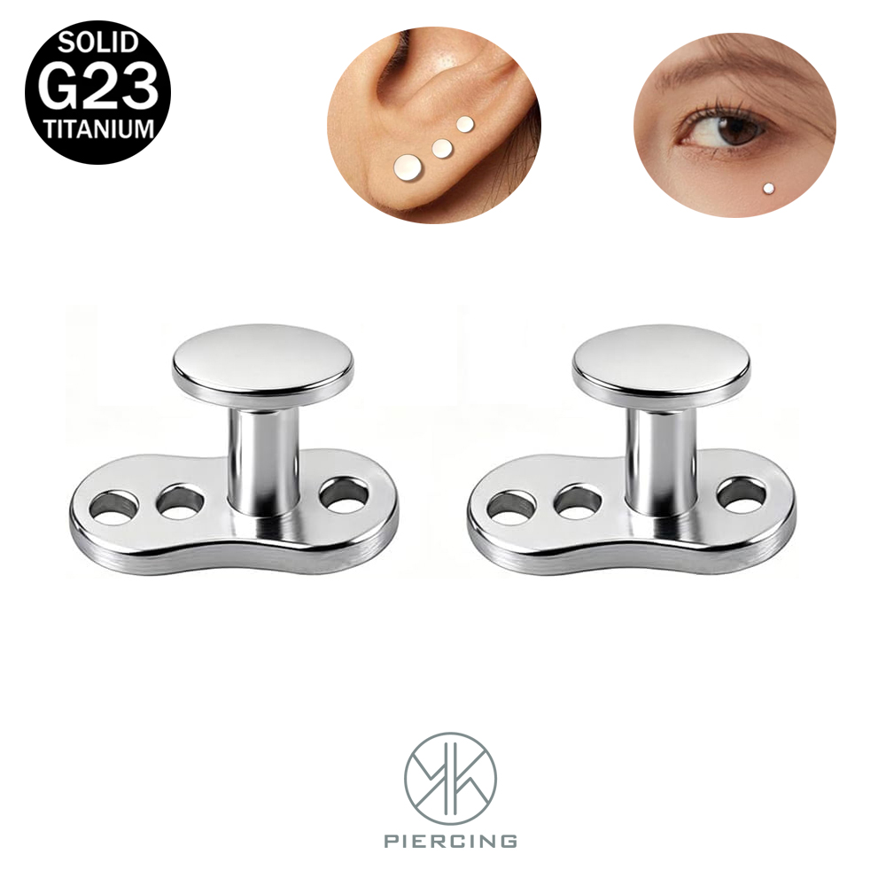 14G Round Disc Dermal Anchor T - Dermal Anchor Top 评论和价格