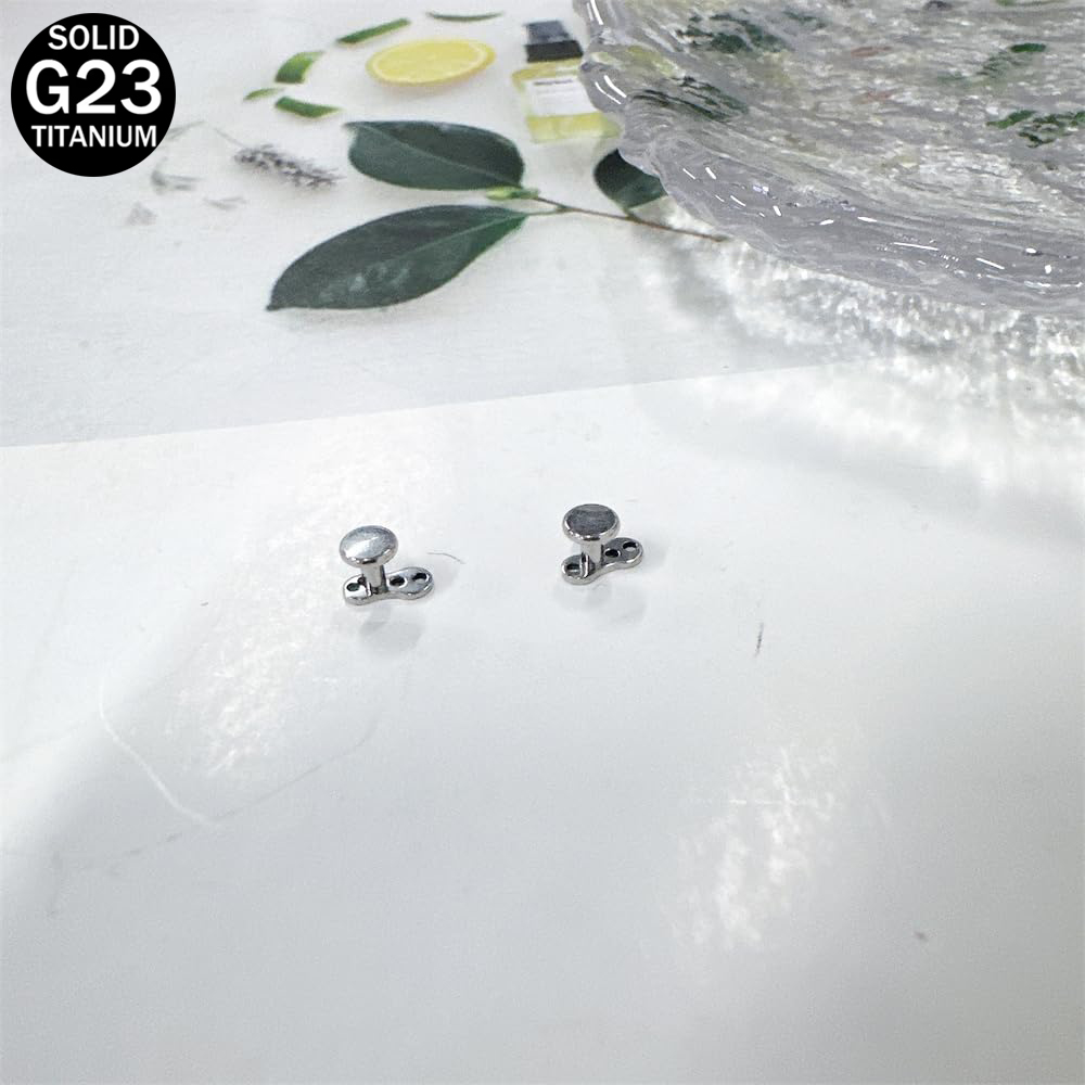 14G Round Disc Dermal Anchor T - Dermal Anchor Top 评论和价格