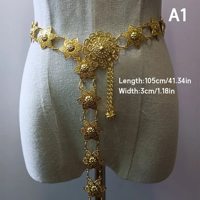 1PC Metal Thailand Waist Chain - Body Jewelry For You 评论和价格