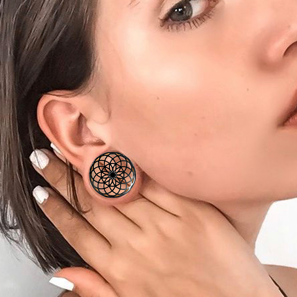 Vankula 2PCS 316 Stainless Ste - Body Jewelry Gauges 评论和价格