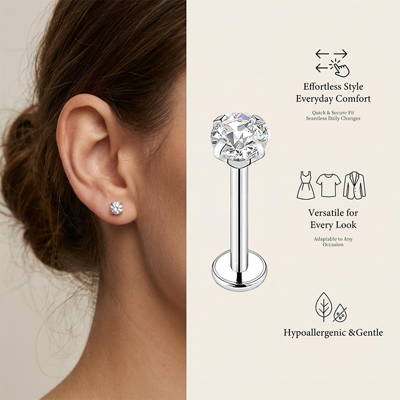 20G/18G/16G Surgical Stainless - Body Jewelry Septum 评论和价格